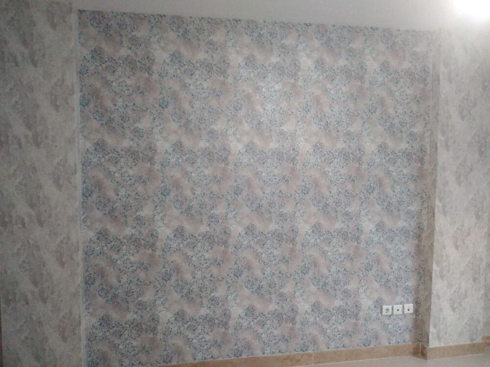 نمونه کاغذ دیواری اتاق خواب و پذیرایی