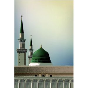 پوستر دیواری مسجد پیامبر کد P0278