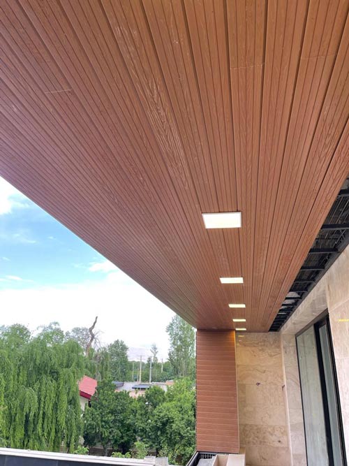 کاربرد چوب پلاست برای سقف کاذب