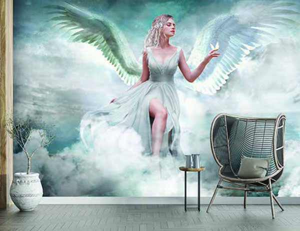 پوستر دیواری با طرح فرشته کد PA375